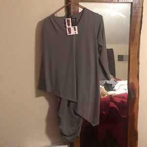 Coco + Carmen Dress - 3 in 1Toptunicdress in Dark Grey. Brand new with tags